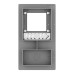 Печной портал ПДТ-4.1СШ, RL45, без стекла